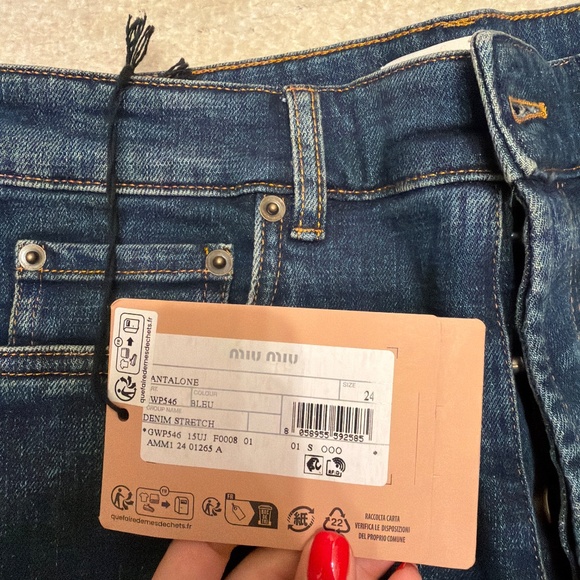 Miu Miu denim jeans - Picture 2 of 3